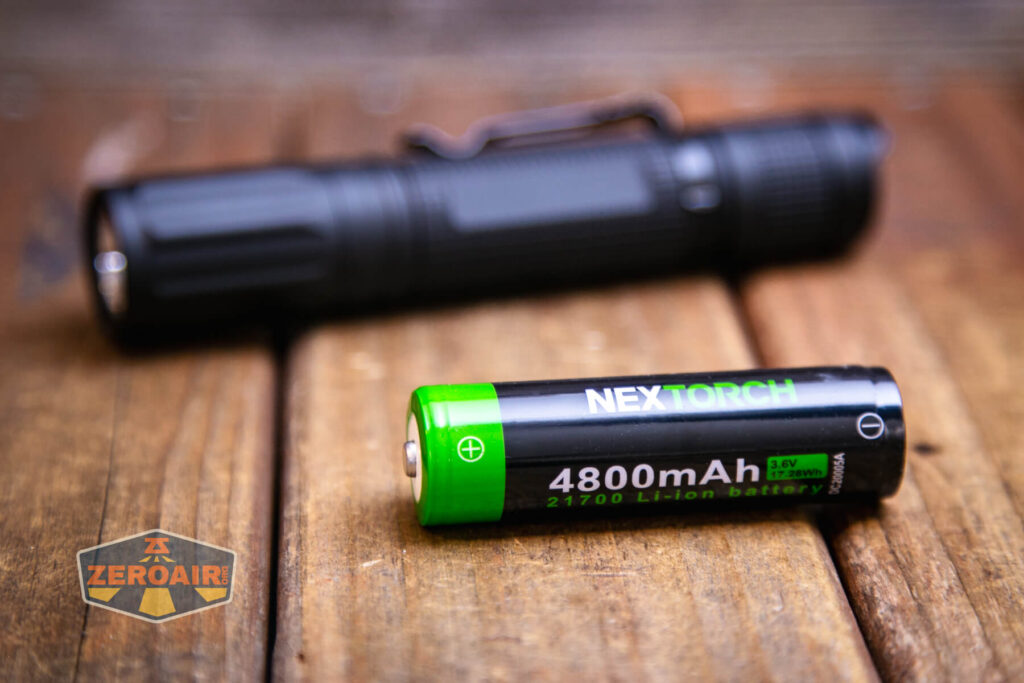 Nextorch E52C 21700 Rechargeable High Performance Flashlight with included 21700