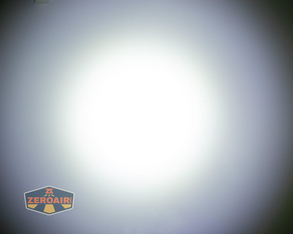 beamshots on ceiling