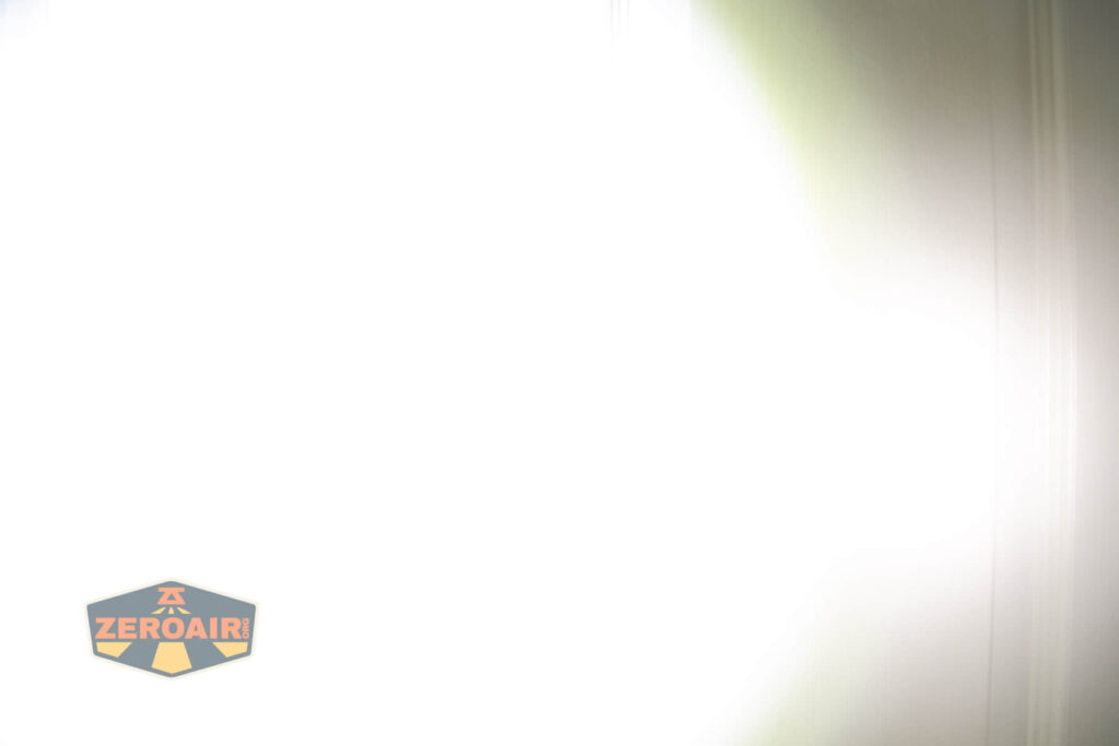 beamshots on door compared to nichia 219b