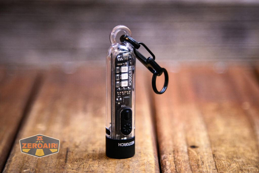 Nextorch K40 keychain flashlight split ring etc