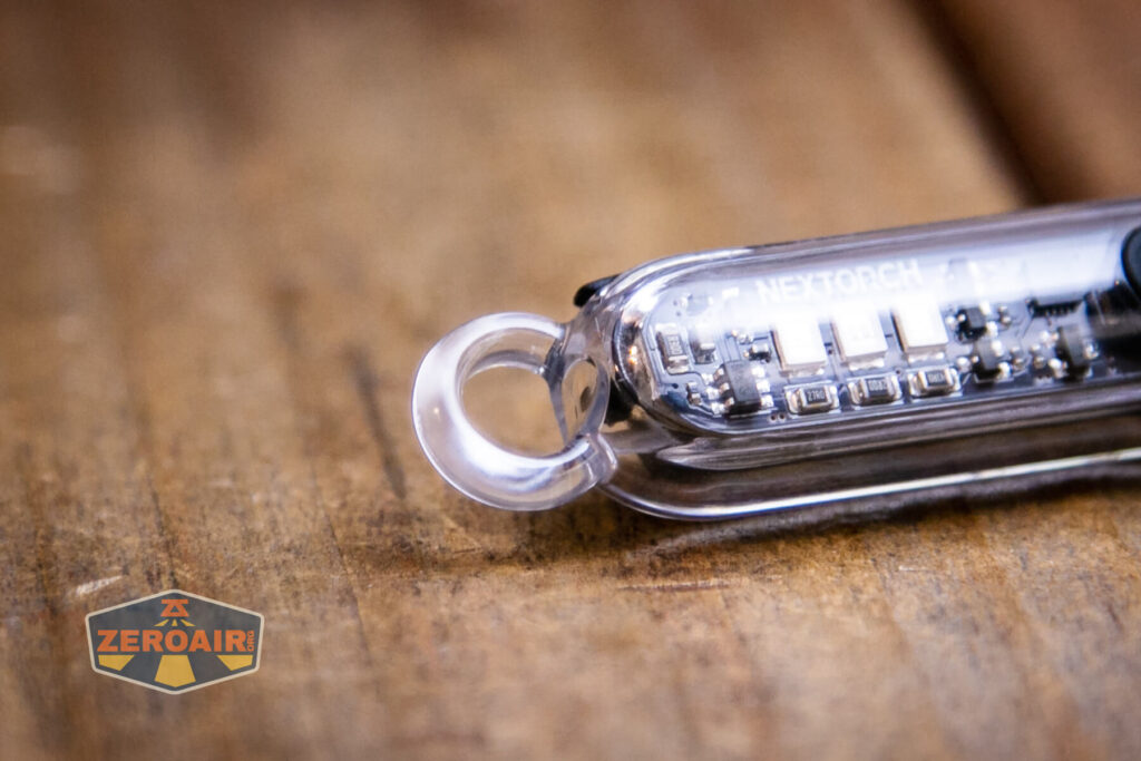Nextorch K40 keychain flashlight tail loop