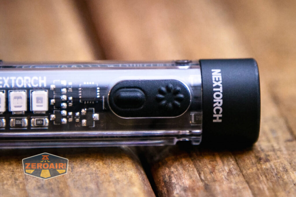 Nextorch K40 keychain flashlight e-switch