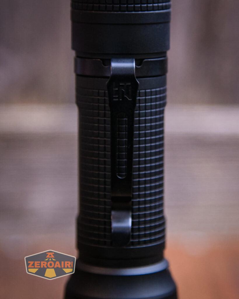 Nextorch TA30C Max One-step Strobe Tactical flashlight pocket clip