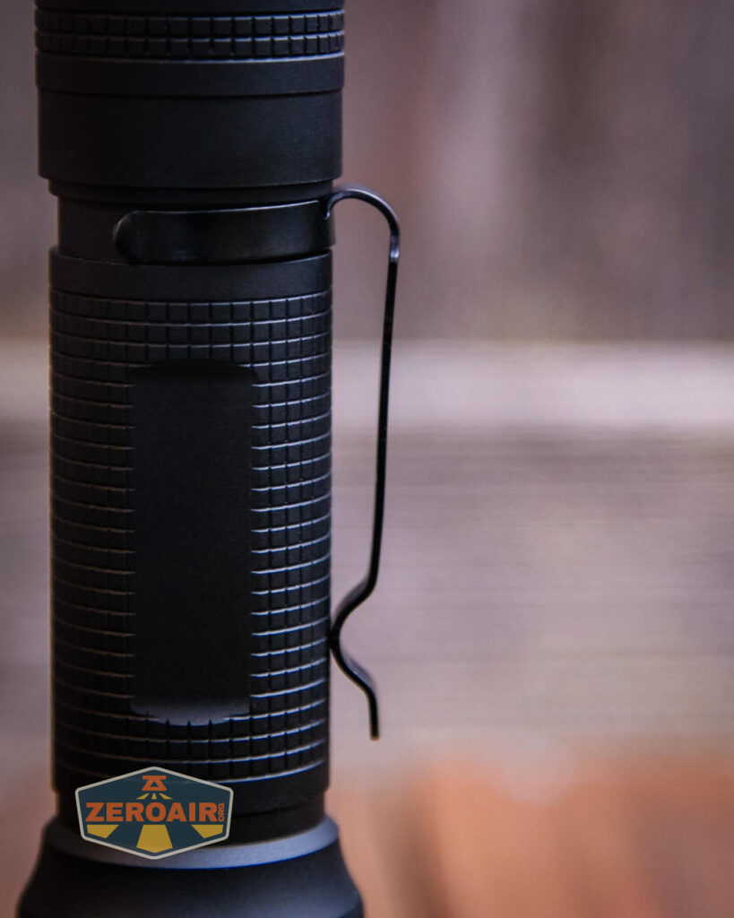 Nextorch TA30C Max One-step Strobe Tactical flashlight pocket clip