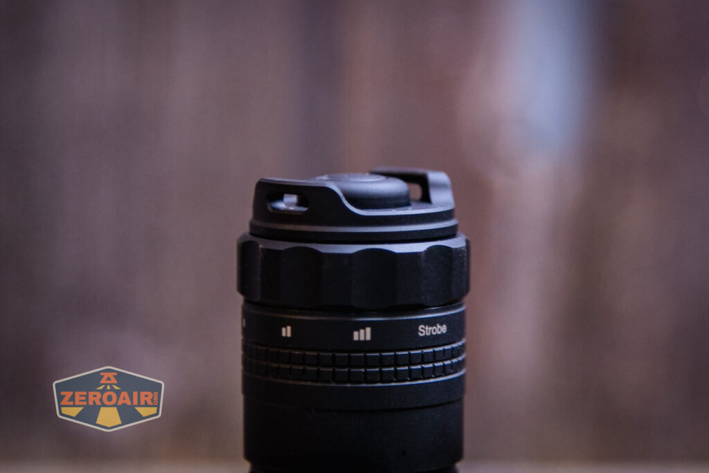 Nextorch TA30C Max One-step Strobe Tactical flashlight lanyard loops