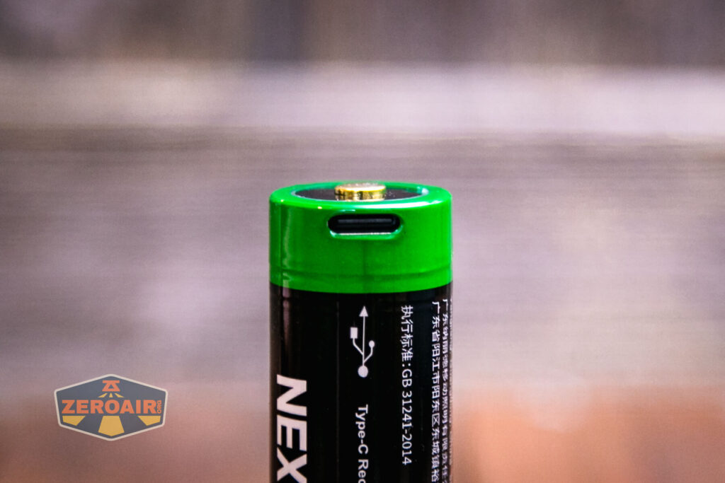 Nextorch TA30D MAX One-Step-Strobe flashlight cell