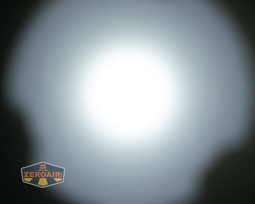 beamshots on ceiling