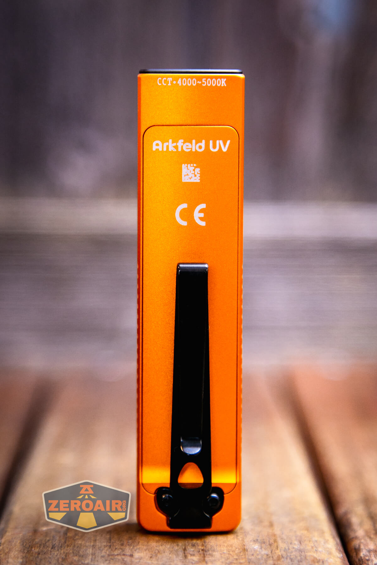 Olight Arkfeld Ultraviolet Cool White Flashlight Review ZeroAir Reviews