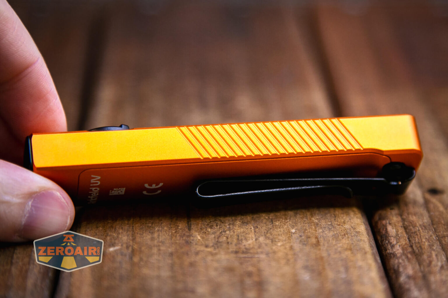 Olight Arkfeld Ultraviolet Cool White Flashlight Review - ZeroAir Reviews