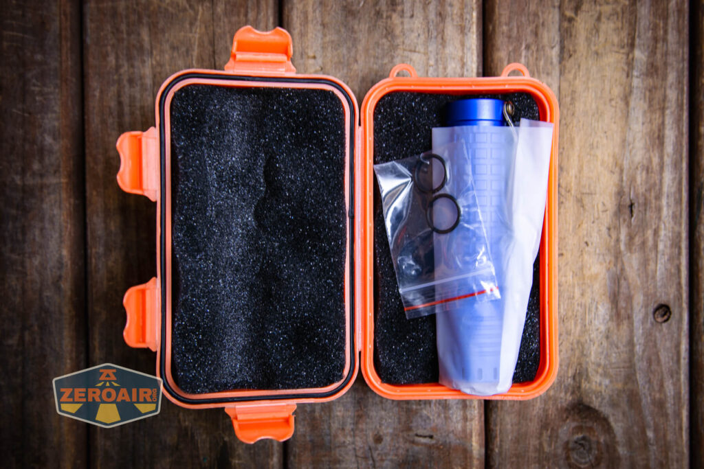 ReyLight Dawn Aluminum 18650 Flashlight container