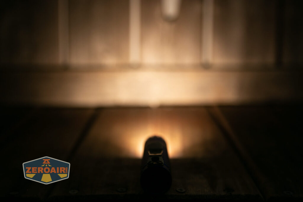 ReyLight Dawn Aluminum 18650 Flashlight triple emitters on