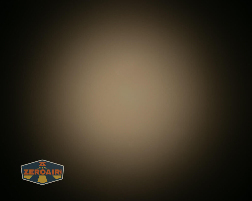 beamshots on ceiling