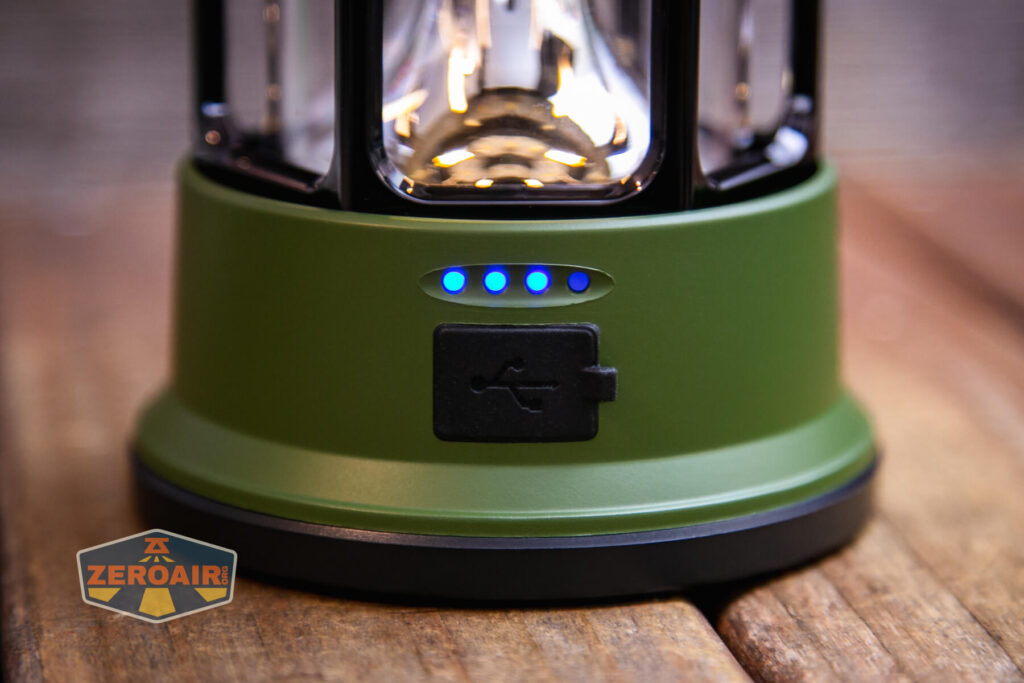 Superfire T35 rechargeable camping lantern led display