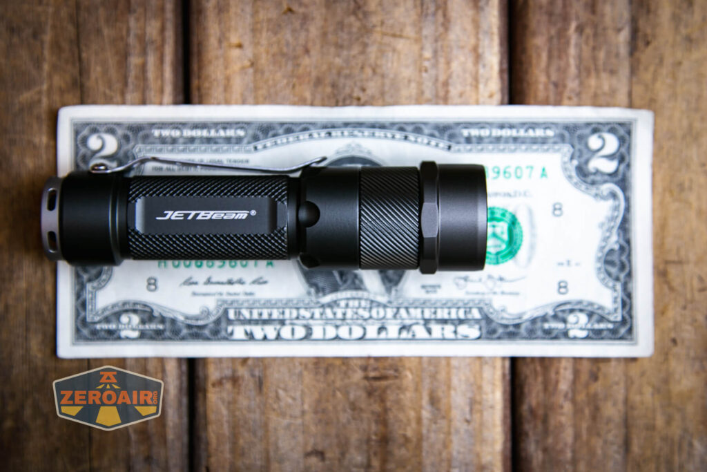 both sizes on two dollar bill