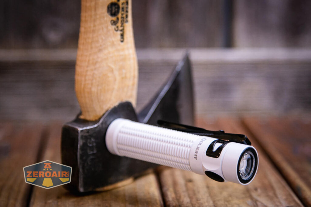 Olight Baton 3 Pro rechargeable flashlight magnetic base