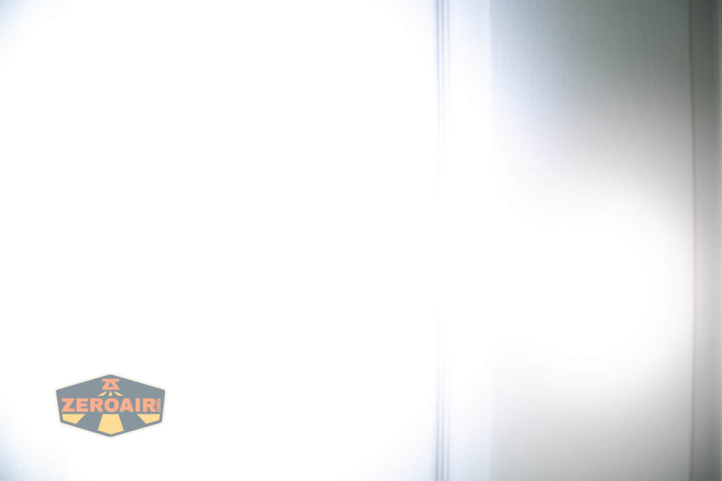 beamshots on door compared to nichia 219b