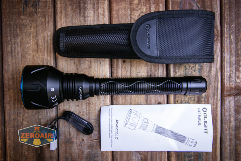 Olight Javelot Pro 2 flashlight what's included
