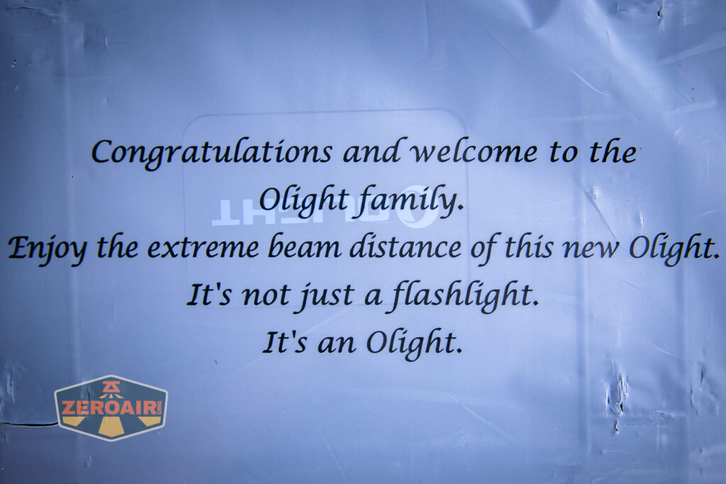 Olight Javelot Pro 2 flashlight package