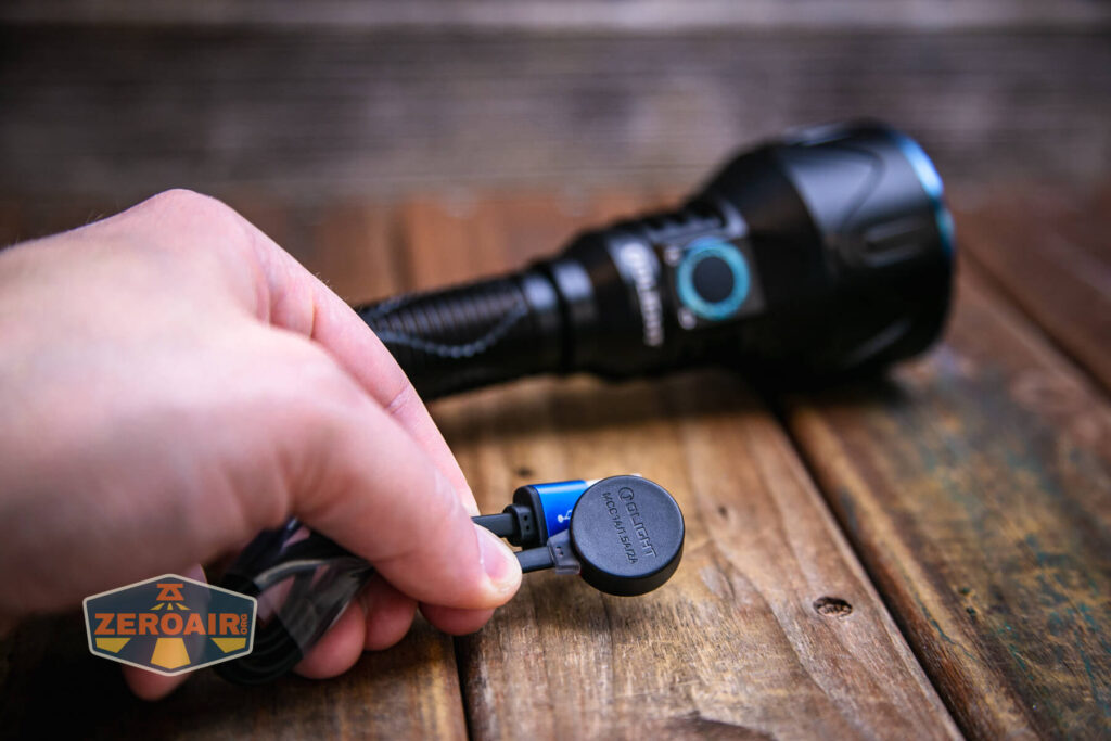 Olight Javelot Pro 2 flashlight charging cable