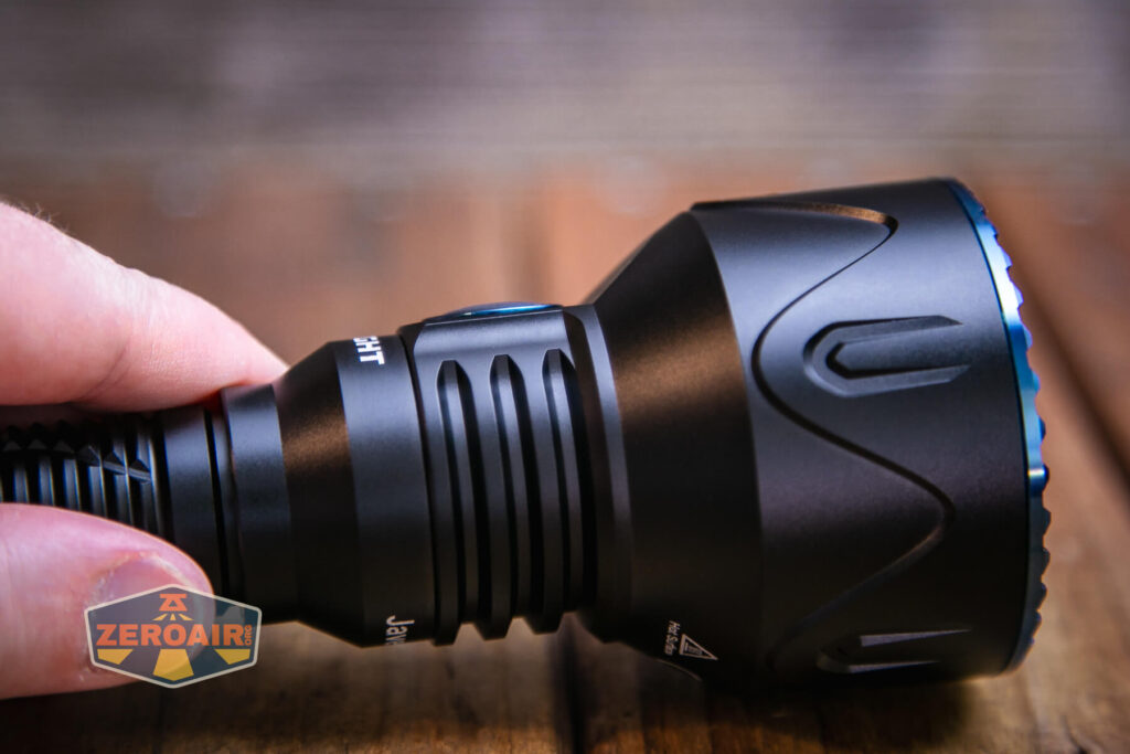 Olight Javelot Pro 2 flashlight side e-switch profile