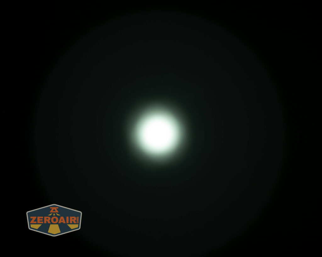 beamshots on ceiling