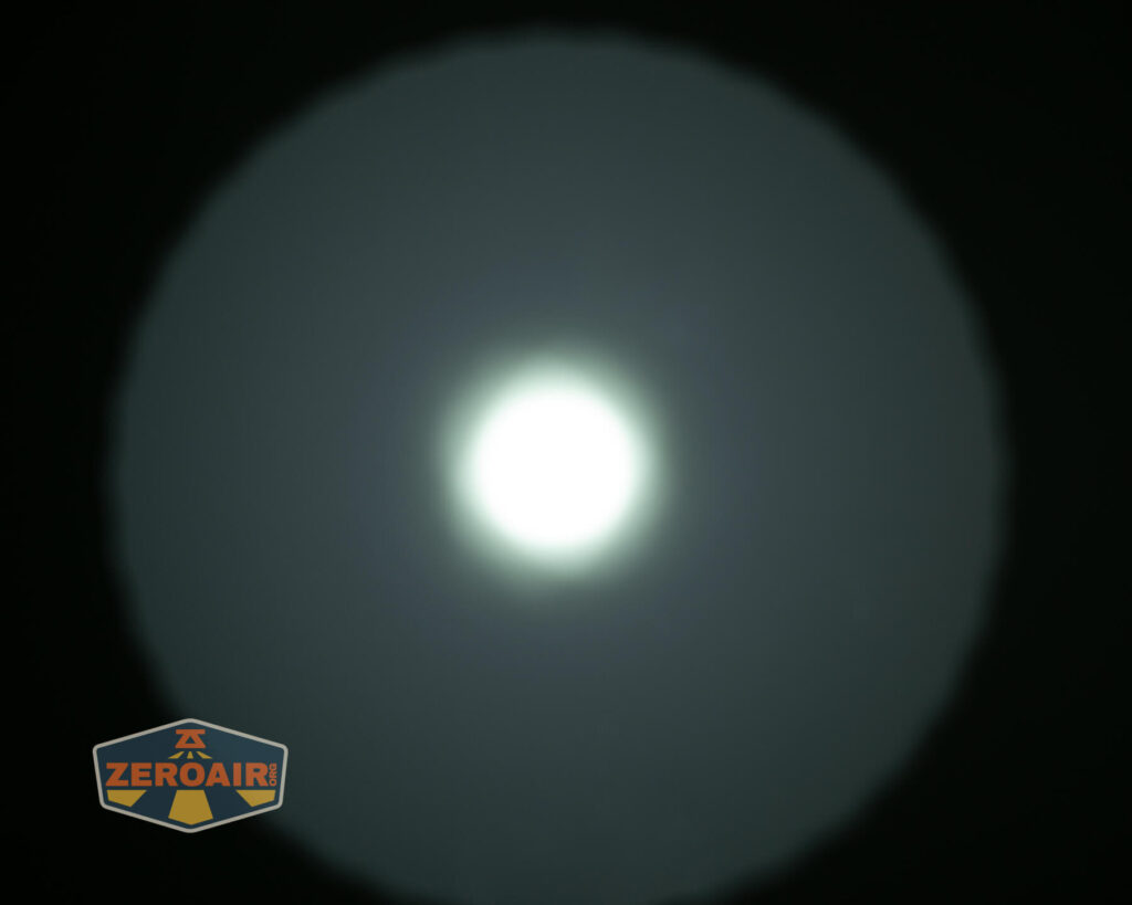 beamshots on ceiling