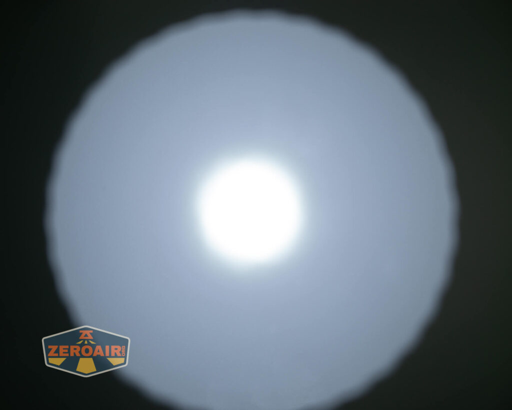 beamshots on ceiling