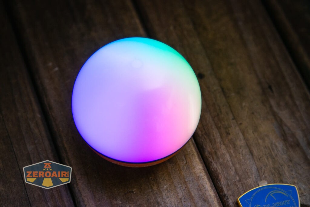 Olight Obulb Plus lantern RGB outputs