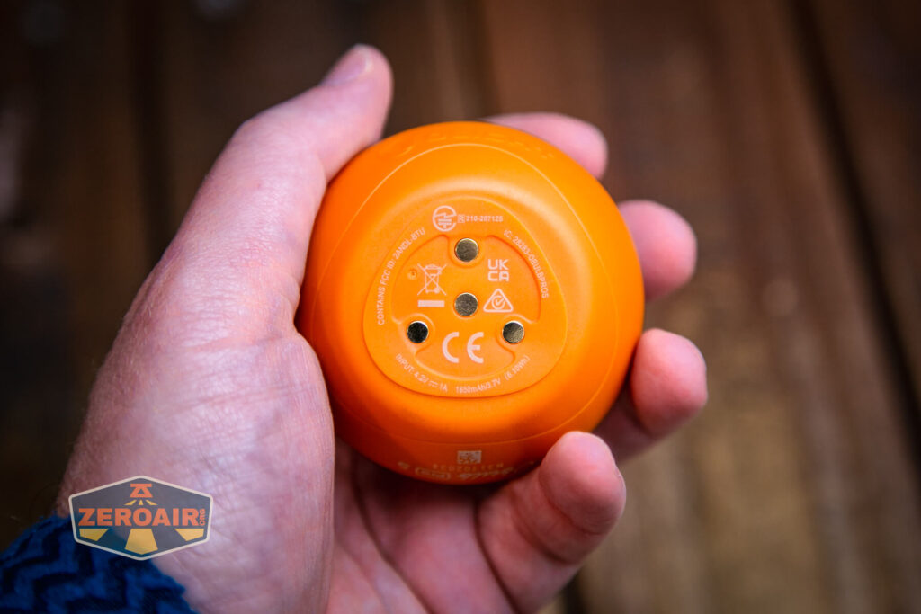 Olight Obulb Pro S lantern bottom side