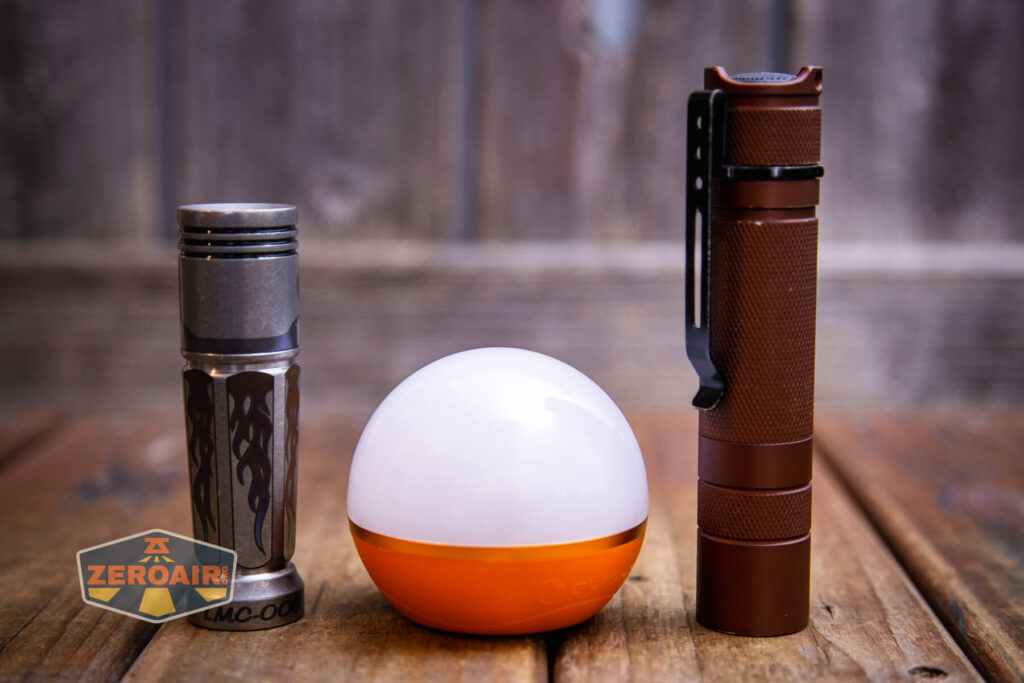 Olight Obulb Pro S lantern with standard lights