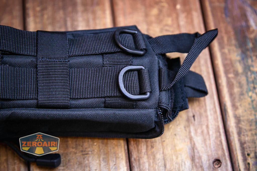 RovyVon S2 Elite Search Powerbank Flashlight nylon pouch back