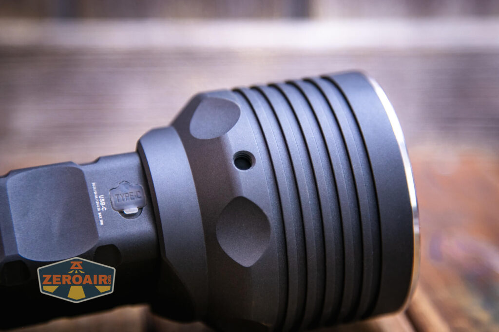 RovyVon S2 Elite Search Powerbank Flashlight tripod screw holes