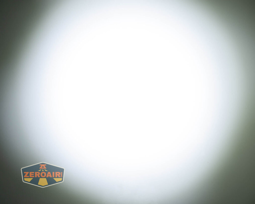 beamshots on ceiling