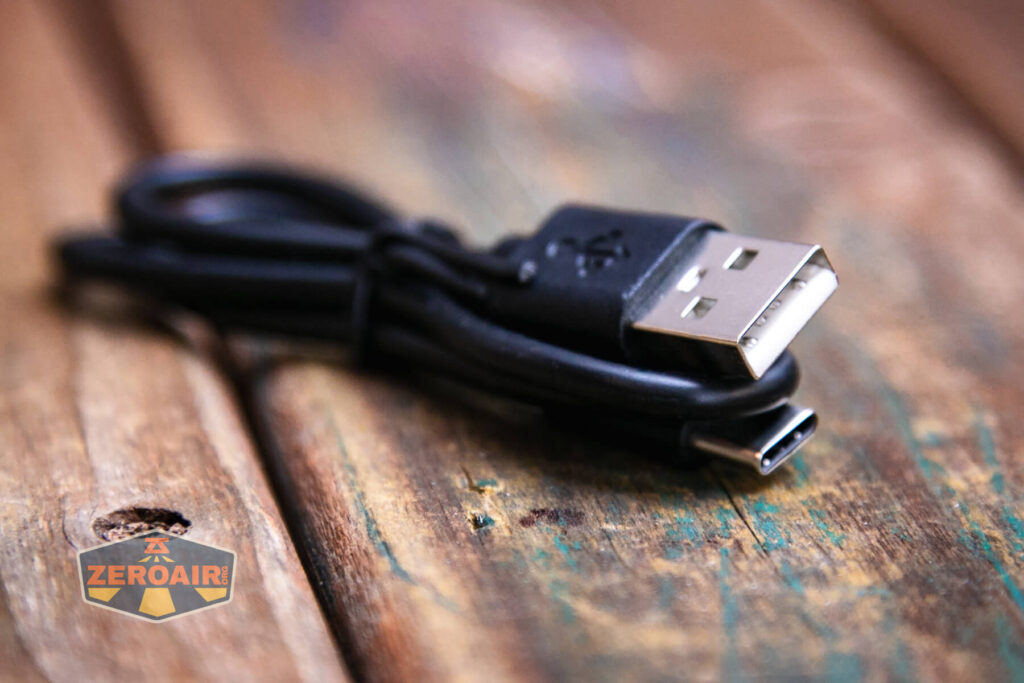 Thrunite T2 rechargeable flashlight charging cable