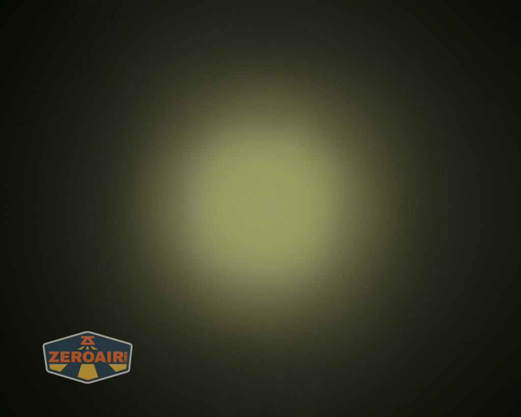 beamshots on ceiling