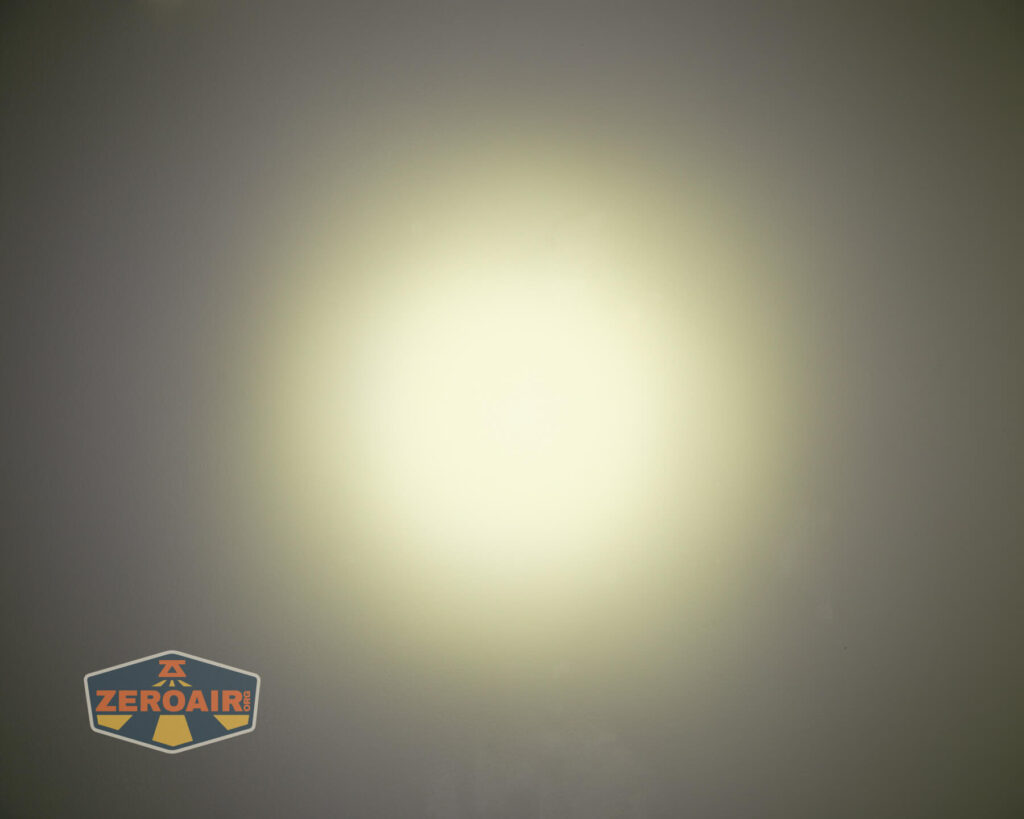 beamshots on ceiling