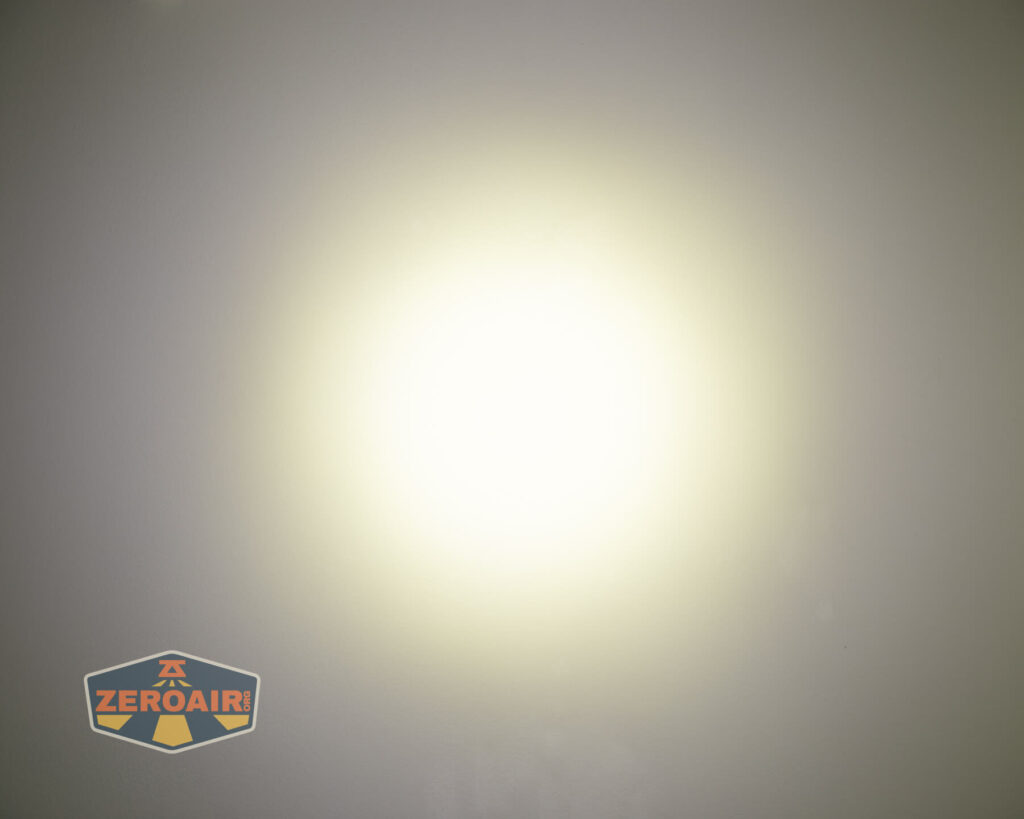 beamshots on ceiling