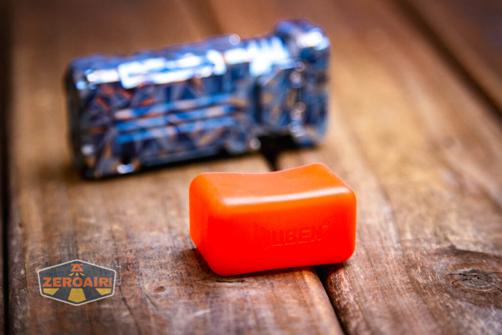 Wuben X-2 Owl Titanium flashlight lens cover