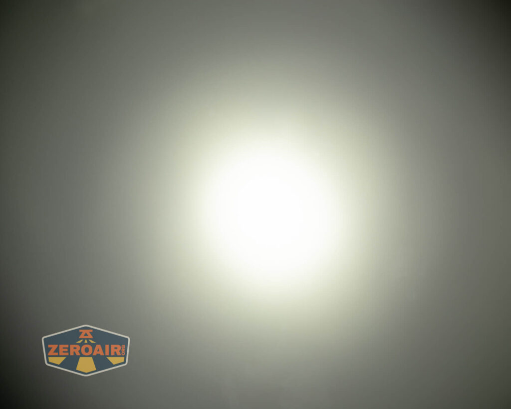 beamshots on ceiling