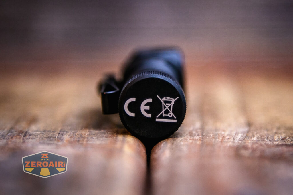 Acebeam H16 fishing headlamp tailcap