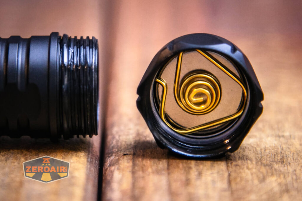 Cyansky HS7R multifunctional headlamp tailcap spring and magnet