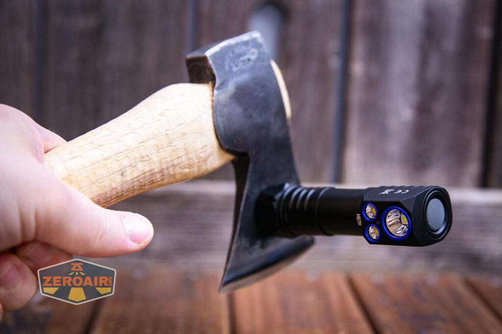 Cyansky HS7R multifunctional headlamp tailcap magnet