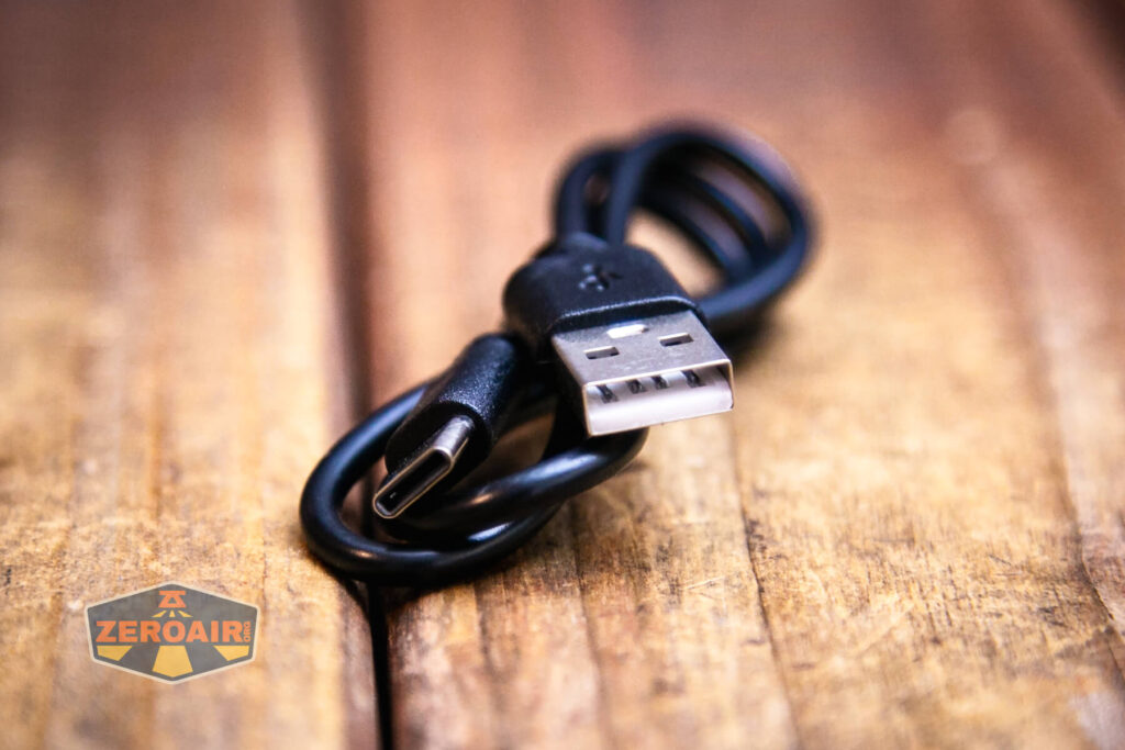 Cyansky HS7R multifunctional headlamp usb-c charging cable