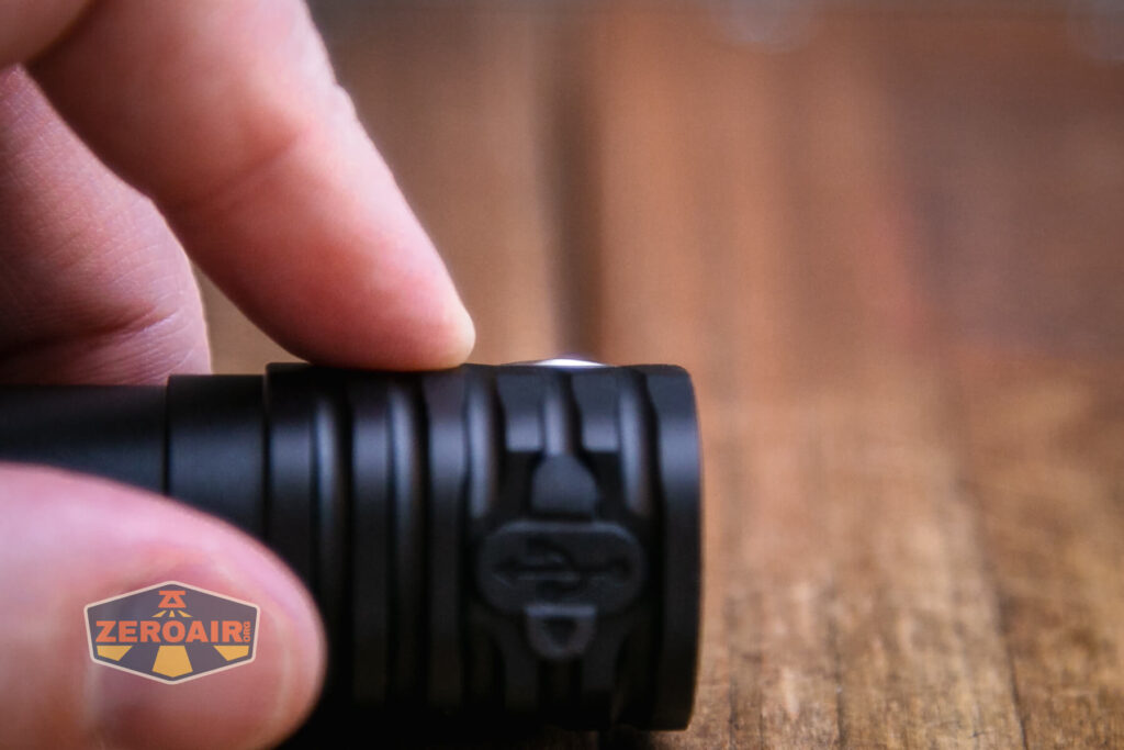 Cyansky HS7R multifunctional headlamp side e-switch profile