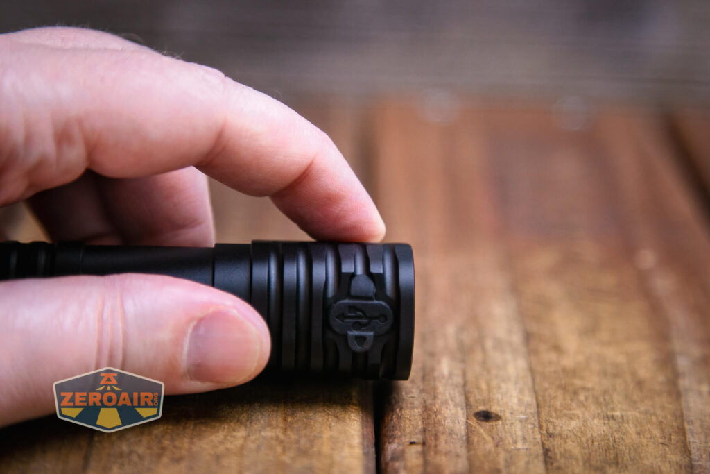 Cyansky HS7R multifunctional headlamp side e-switch actuation