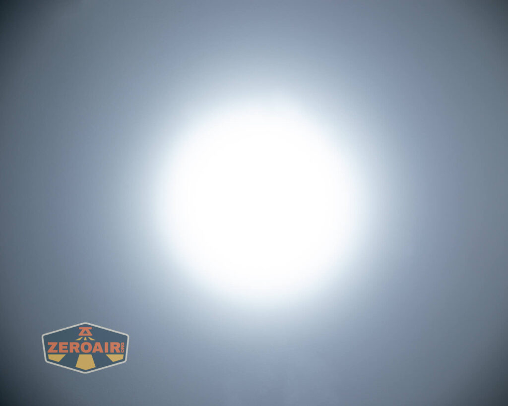 beamshots on ceiling