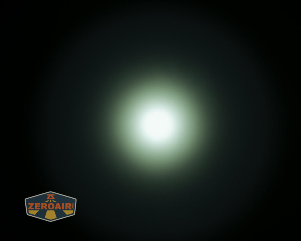 beamshots on ceiling