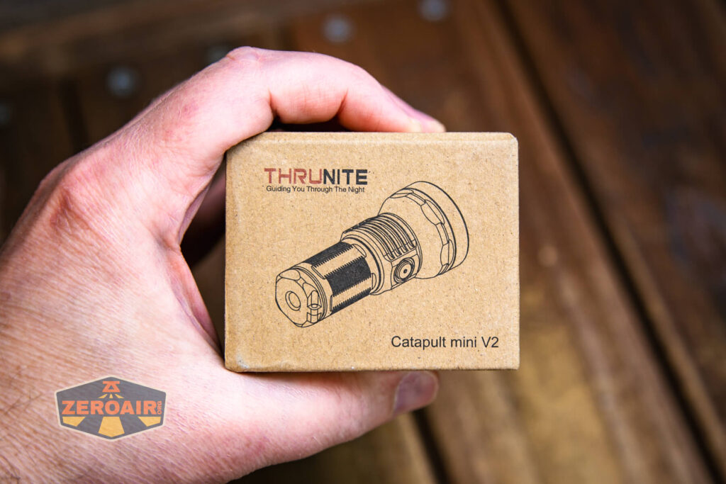 Thrunite Catapult Mini V2 flashlight box
