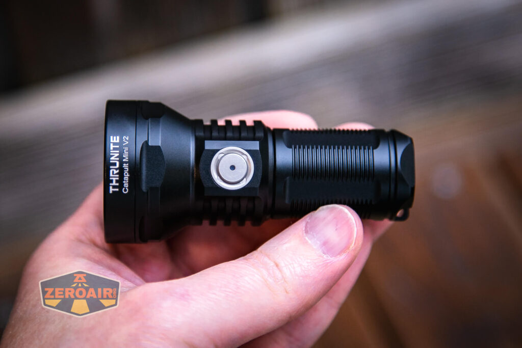 Thrunite Catapult Mini V2 flashlight in hand