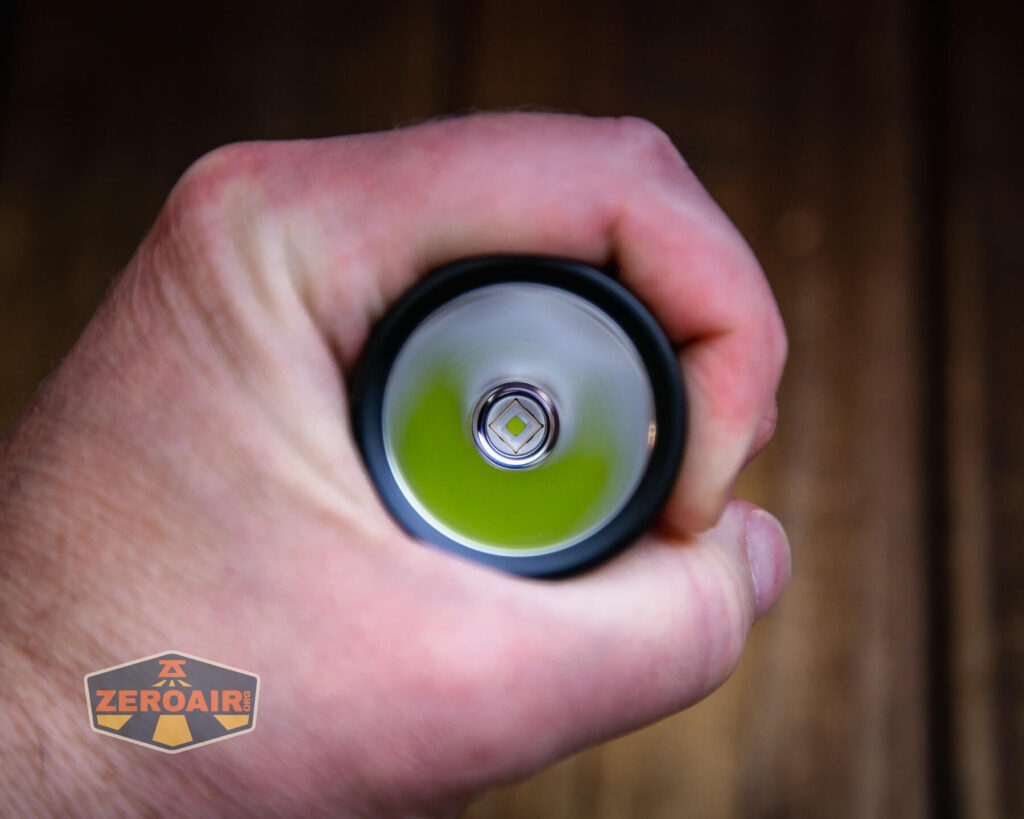 Thrunite Catapult Mini V2 flashlight in hand
